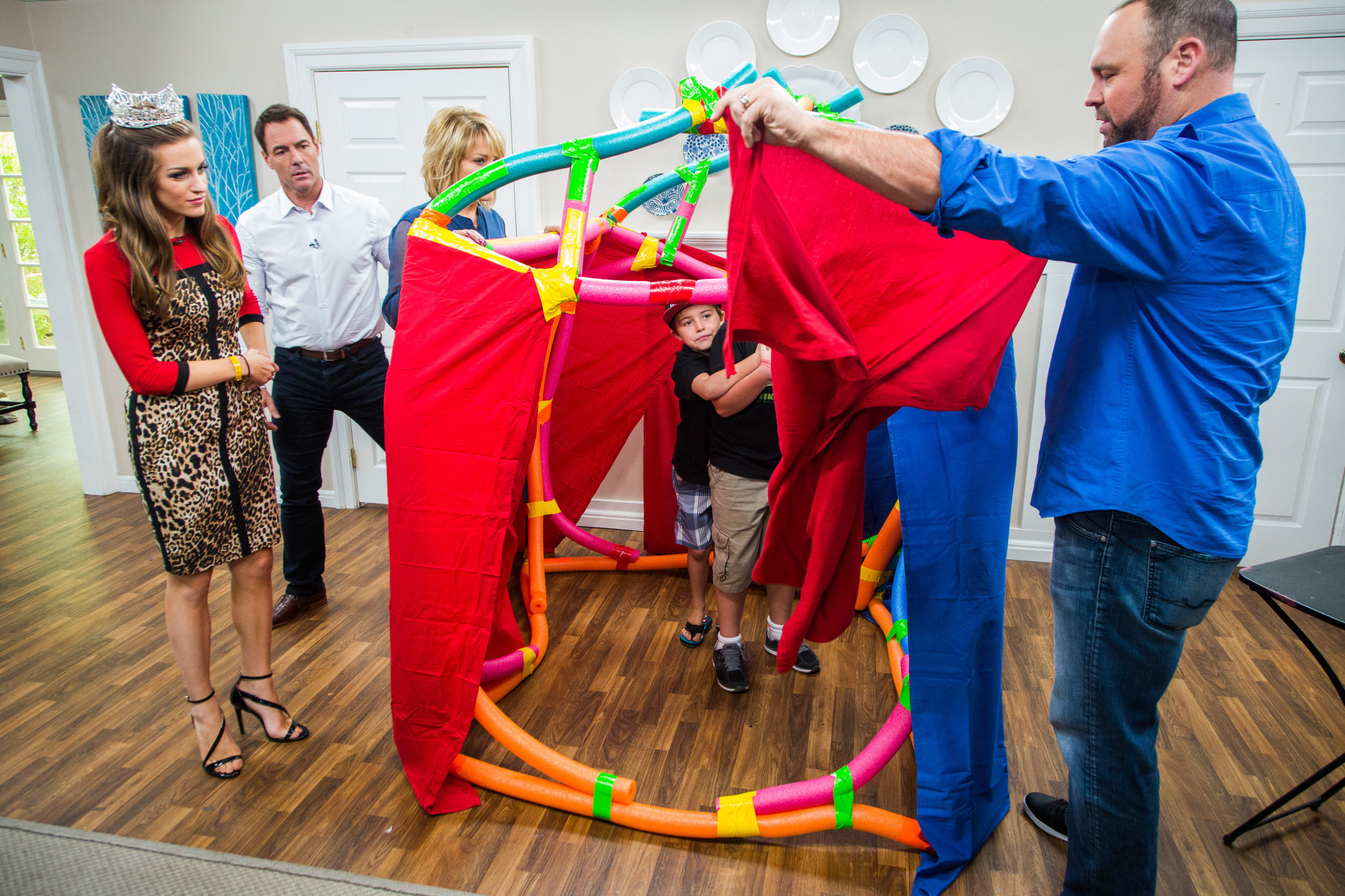 Pool Noodle Playhouse Home & Family Video Hallmark Channel